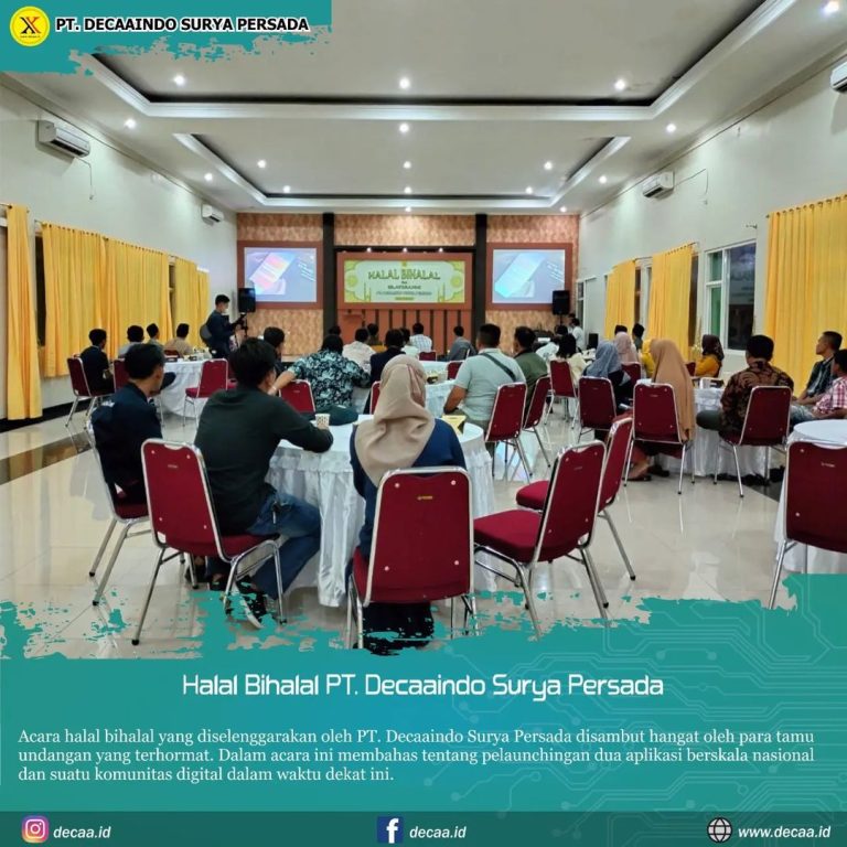 Halal Bihalal PT. Decaaindo Surya Persada
