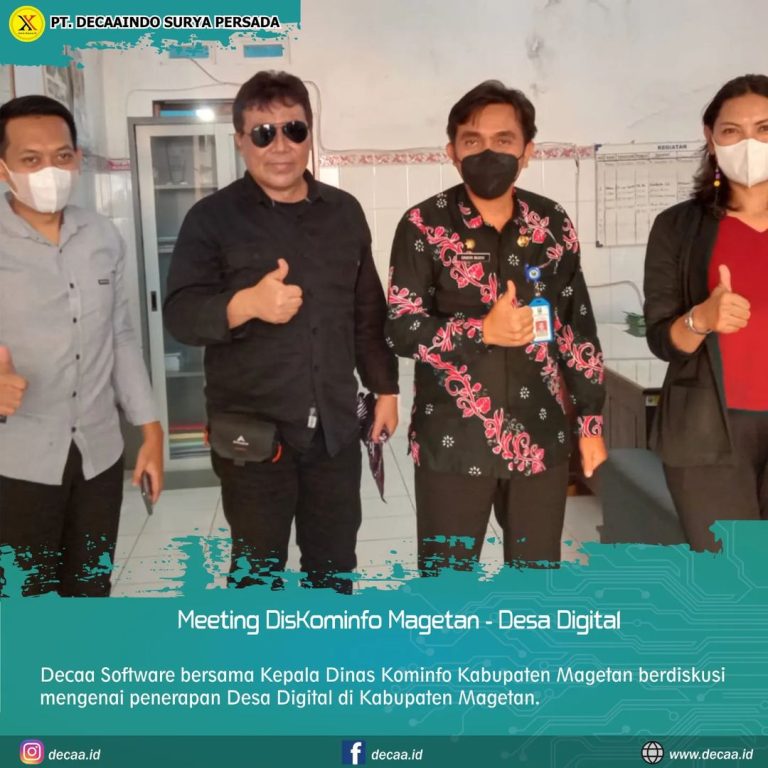 Meeting Diskominfo Magetan – Desa Digital