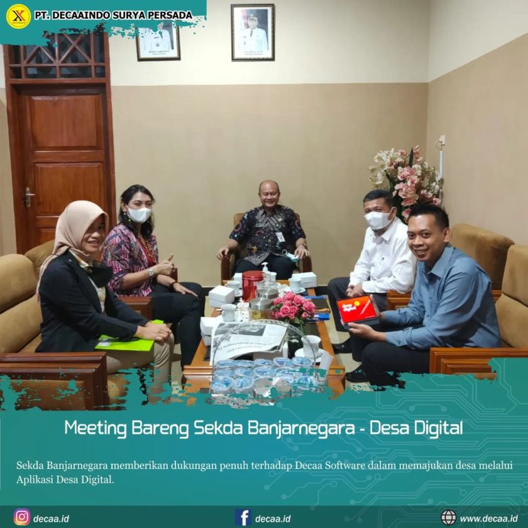 Meeting Bareng Sekda Banjarnegara – Desa Digital