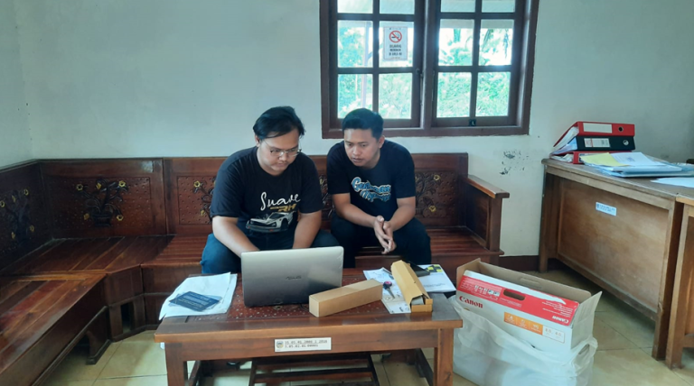 DESA GENDARAN BEKERJASAMA DENGAN PT. DECAAINDO SURYA PERSADA  UNTUK FASILITASI STAFF DENGAN KOMPONEN YANG MEMUMPUNI