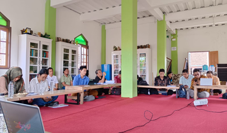 Pelatihan Metode Pembelajaran Bersama dengan Salah Satu Pondok Pesantren di Sleman Yogyakarta
